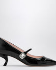 Roger Vivier ROGER VIVIER Black patent leather Mary Jane Virgule decolletés