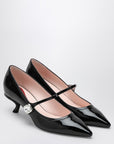 Roger Vivier ROGER VIVIER Black patent leather Mary Jane Virgule decolletés
