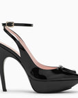 Roger Vivier ROGER VIVIER High black patent leather sandal