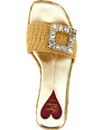 Roger Vivier Roger Vivier Raffia Jewel Sandals