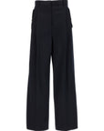 Lanvin Lanvin Loose Leg Front Pleat Pants