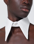 Maison Margiela Maison Margiela White cotton pointed collar