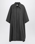 MM6 Maison Margiela MM6 Maison Margiela Long gray cape coat