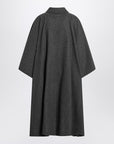 MM6 Maison Margiela MM6 Maison Margiela Long gray cape coat
