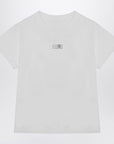 MM6 Maison Margiela MM6 Maison Margiela White T-shirt with Numeric Signature