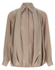 Loewe Loewe Silk Draped Shirt