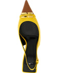 Elisabetta Franchi Elisabetta Franchi Leather Slingback