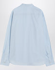 Studio Nicholson STUDIO NICHOLSON Light blue Salin shirt in organic cotton