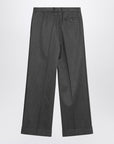 MM6 Maison Margiela MM6 Maison Margiela Wide grey wool-blend trousers