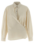 Lemaire Lemaire Straight Collar Twisted Shirt