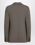 MM6 Maison Margiela MM6 Maison Margiela Single-breasted jacket brown in wool blend