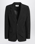 MM6 Maison Margiela MM6 Maison Margiela Black wool-blend jacket