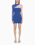 David Koma David Koma Blue one-shoulder dress