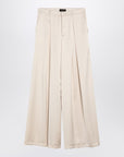 The Andamane THE ANDAMANE Ivory trouser skirt