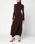 The Andamane THE ANDAMANE Tessa jumpsuit in brown jersey