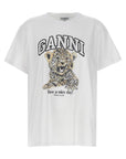 Ganni Ganni Leopard T-shirt