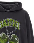 Ganni Ganni Basic Jersey Cherry Hoodie