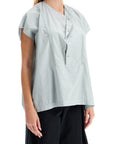 Lemaire Lemaire blouse with draped neckline and