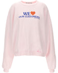Alexander Wang Alexander Wang We Love Our Customers Sweatshirt