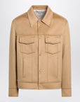 Ami Paris Ami Paris Beige wool trucker jacket