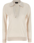 Brioni Brioni Cashmere And Silk Polo Shirt