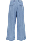 Valentino Garavani Valentino Garavani Turn-up Jeans