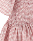 Ganni Ganni Pink Check Dress
