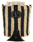 Valentino Garavani Valentino Garavani Raffia Small Bucket Bag