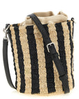 Valentino Garavani Valentino Garavani Raffia Small Bucket Bag