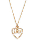 Dolce & Gabbana Dolce & Gabbana Strass Logo Necklace