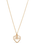 Dolce & Gabbana Dolce & Gabbana Strass Logo Necklace