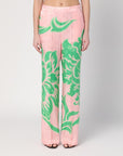 Etro ETRO Wide printed trousers in silk blend
