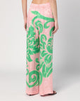Etro ETRO Wide printed trousers in silk blend