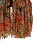 Etro Etro Paisley Foliage Skirt