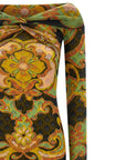 Etro Etro Asymmetric Double Layer Dress