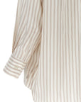 Etro Etro Logo Embroidery Striped Shirt
