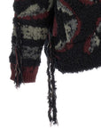 Etro Etro Fringed Oversized Cardigan