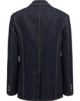 Etro Etro Single-breasted Denim Blazer