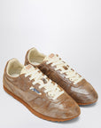 Autry AUTRY Brown/metallic ivory Windspin sneaker