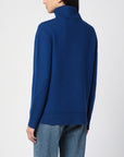 A.P.C. A.P.C. Blue wool turtleneck sweater