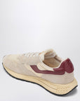 Autry AUTRY Sneakers Reelwind Low ecrù/bordeaux