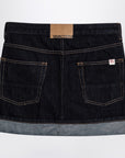 Semicouture Semicouture Floriane miniskirt in dark denim
