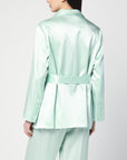 Semicouture Semicouture Christiana jacket in aqua green