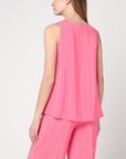 Semicouture Semicouture Pink Prya viscose top
