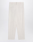 Brunello Cucinelli Brunello Cucinelli Ivory trousers in viscose