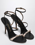 Ferragamo Ferragamo Ariel 95 black/nude high heels