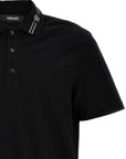 Versace Versace Medusa Embroidery Polo Shirt