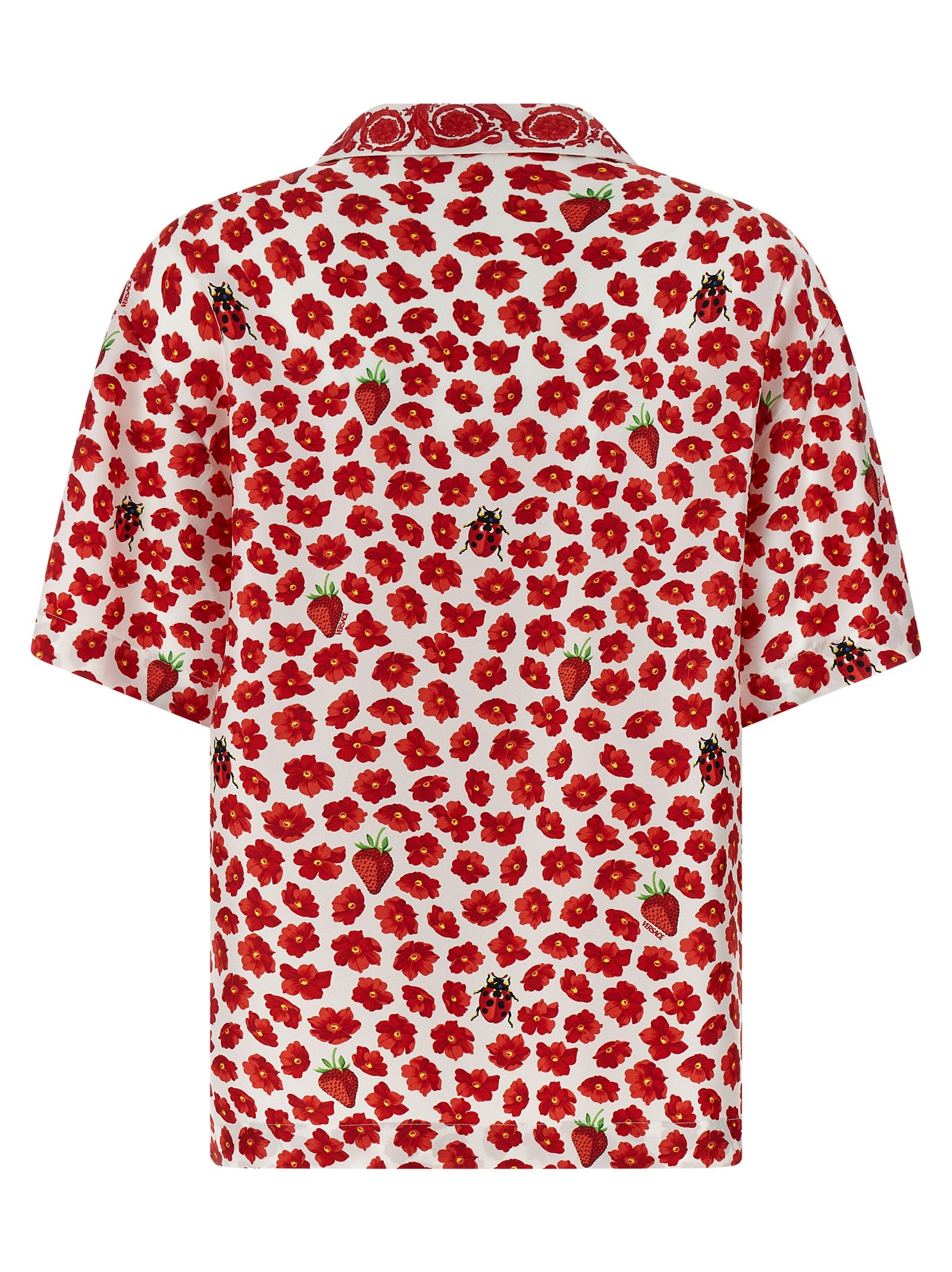 Versace Versace Strawberry Garden Shirt