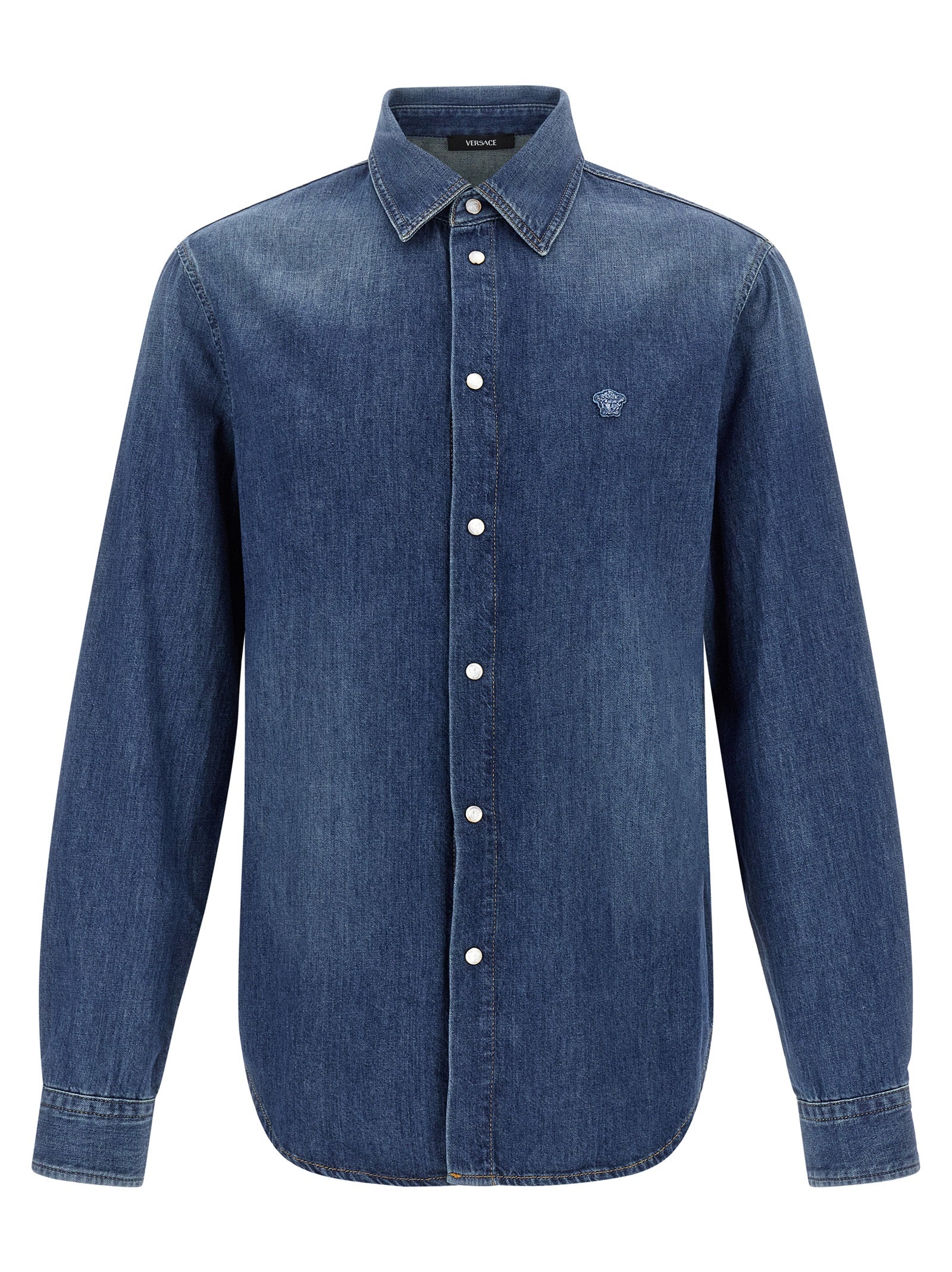 Versace Versace Medusa Patch Shirt