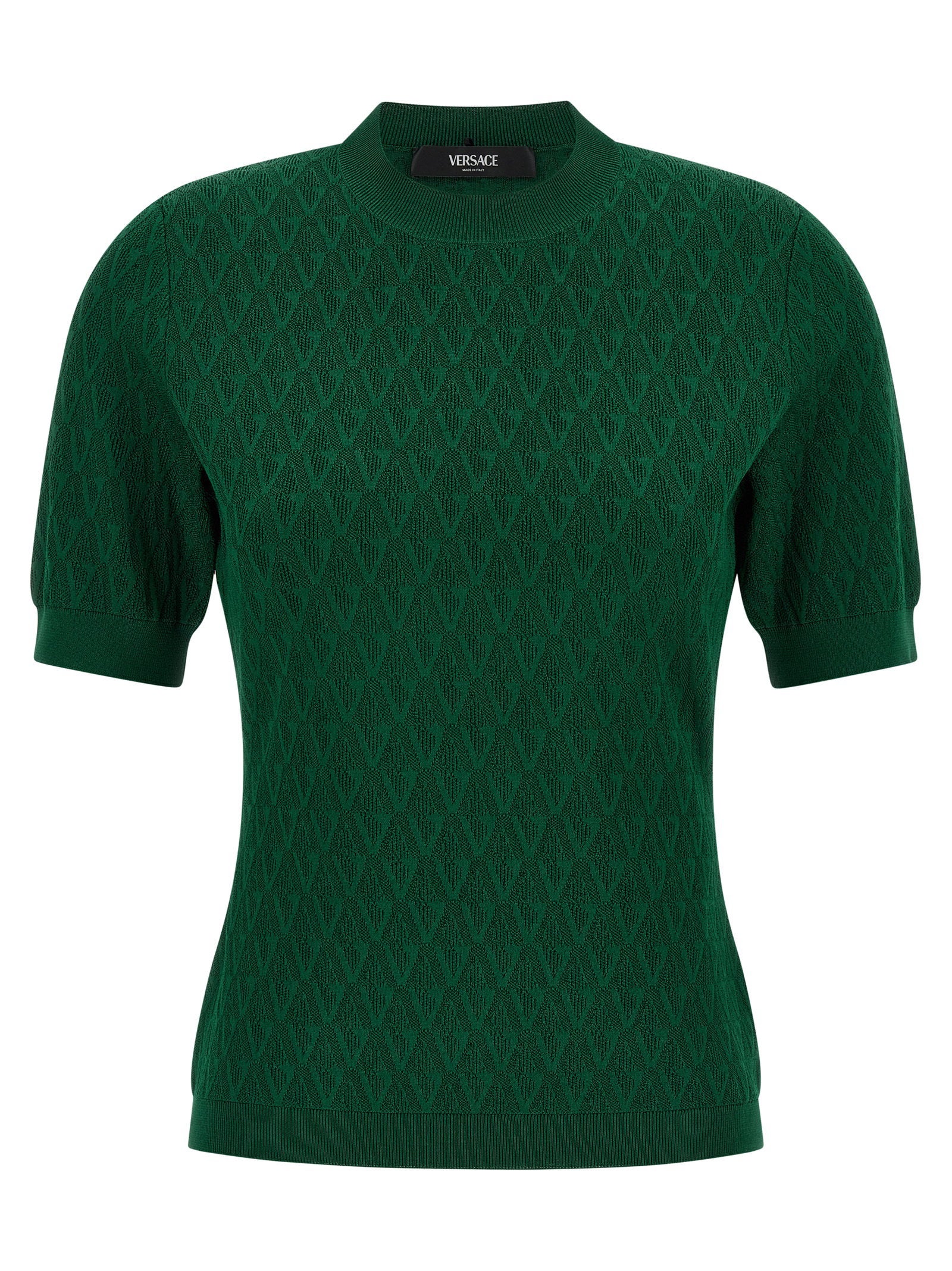 Versace Versace V-pattern T-shirt